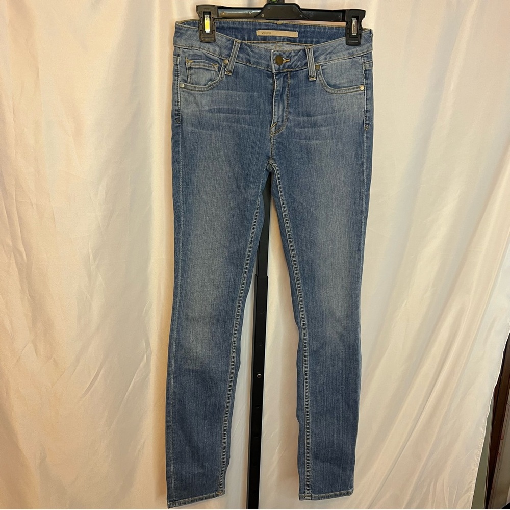 Vince Vintage Boy Jean Caribbean Color Jeans, size 27
